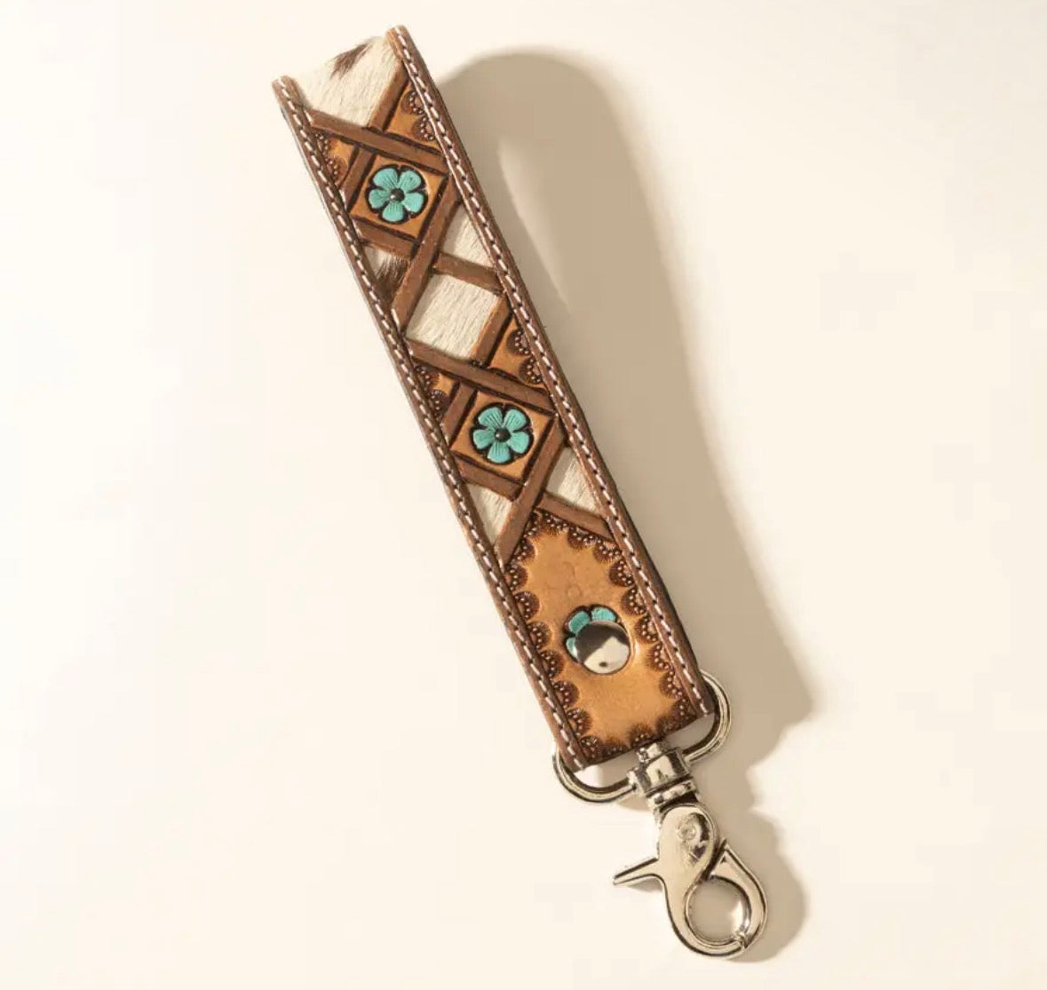 Moonflower Keychain