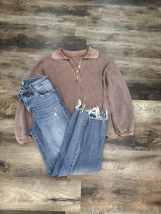 High Rise Light Washed Cropped Jeans