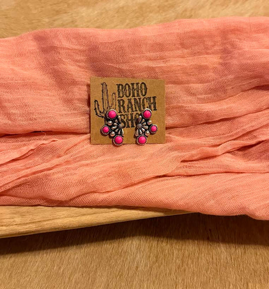 Pink Earings