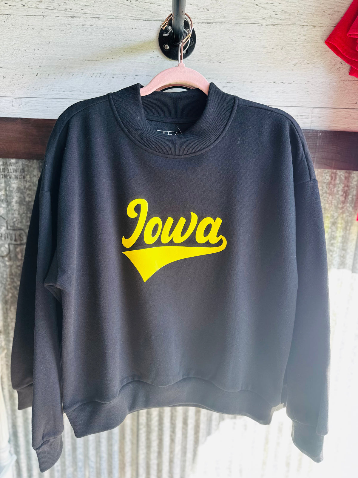 Iowa mock Neck