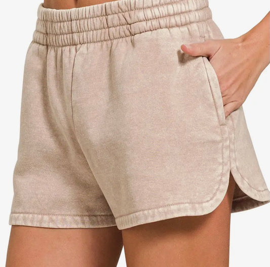 Fleece shorts