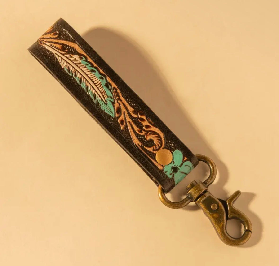 Feather key Chain