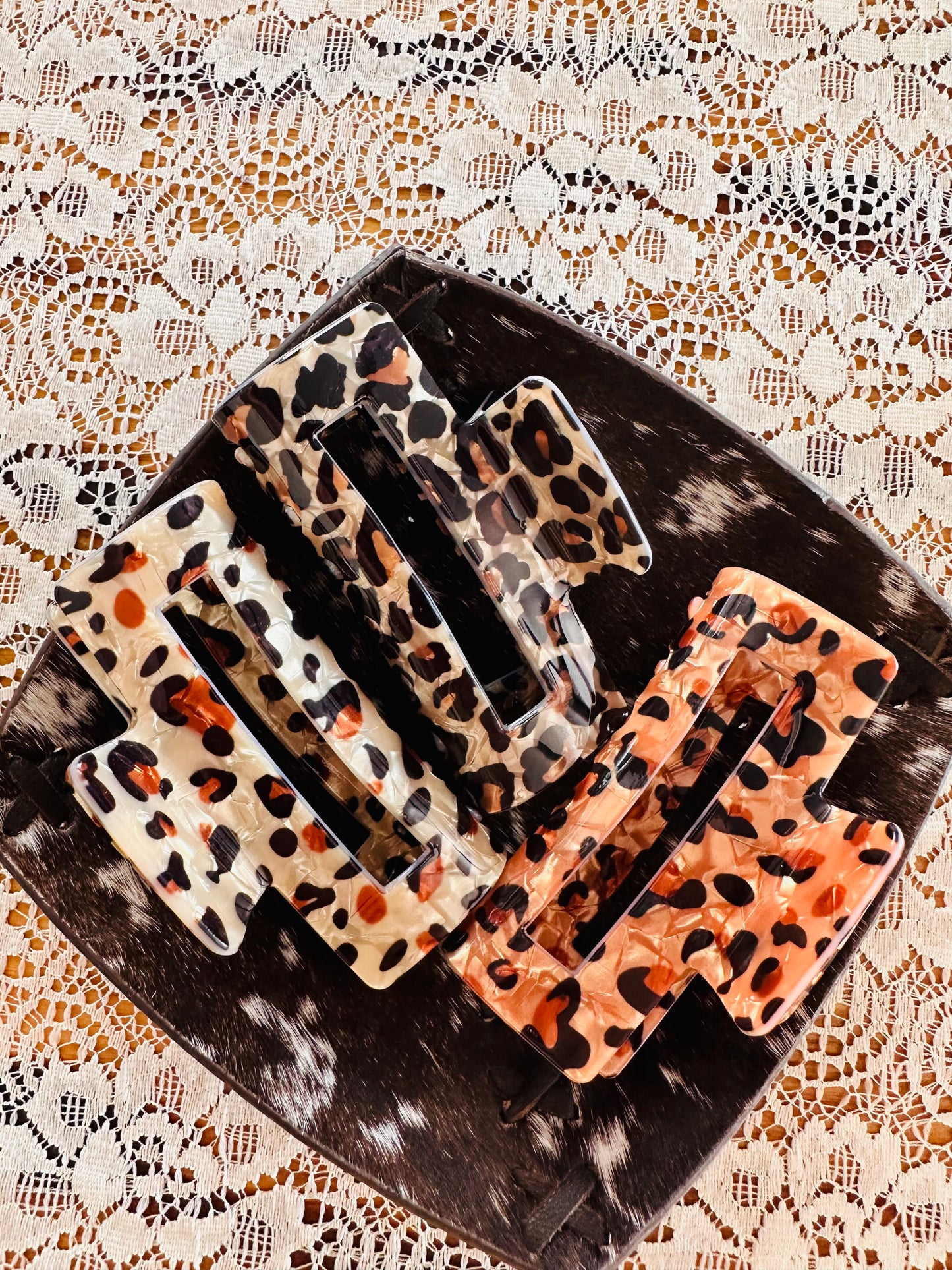 Leopard Clawclip