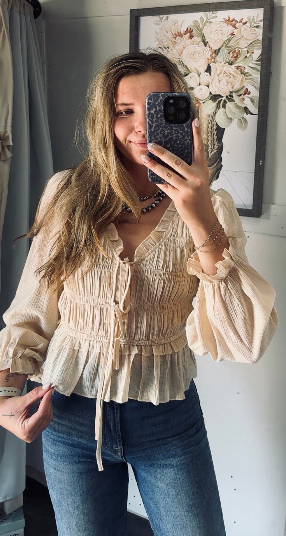 Sun-kissed top