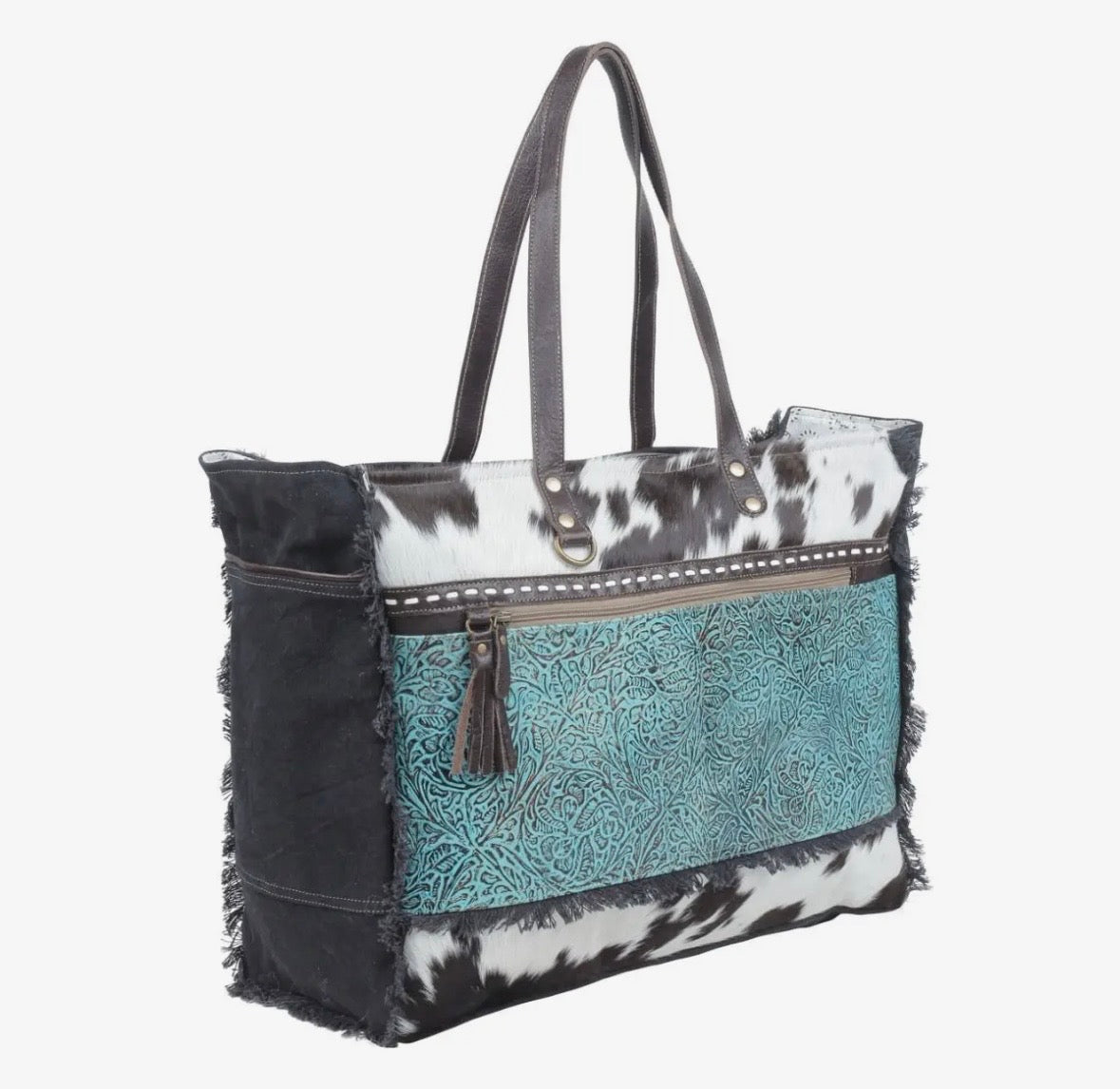 Sea grass Canva and hairon bag