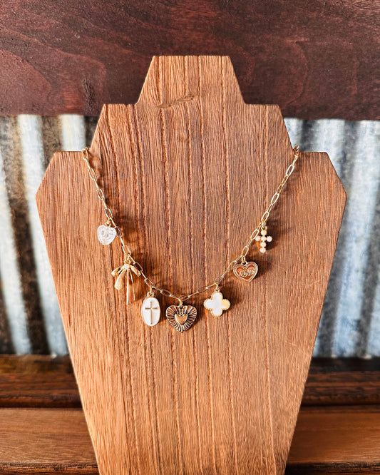 Cross Charm Necklace