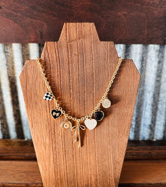 Bow Charm Necklace
