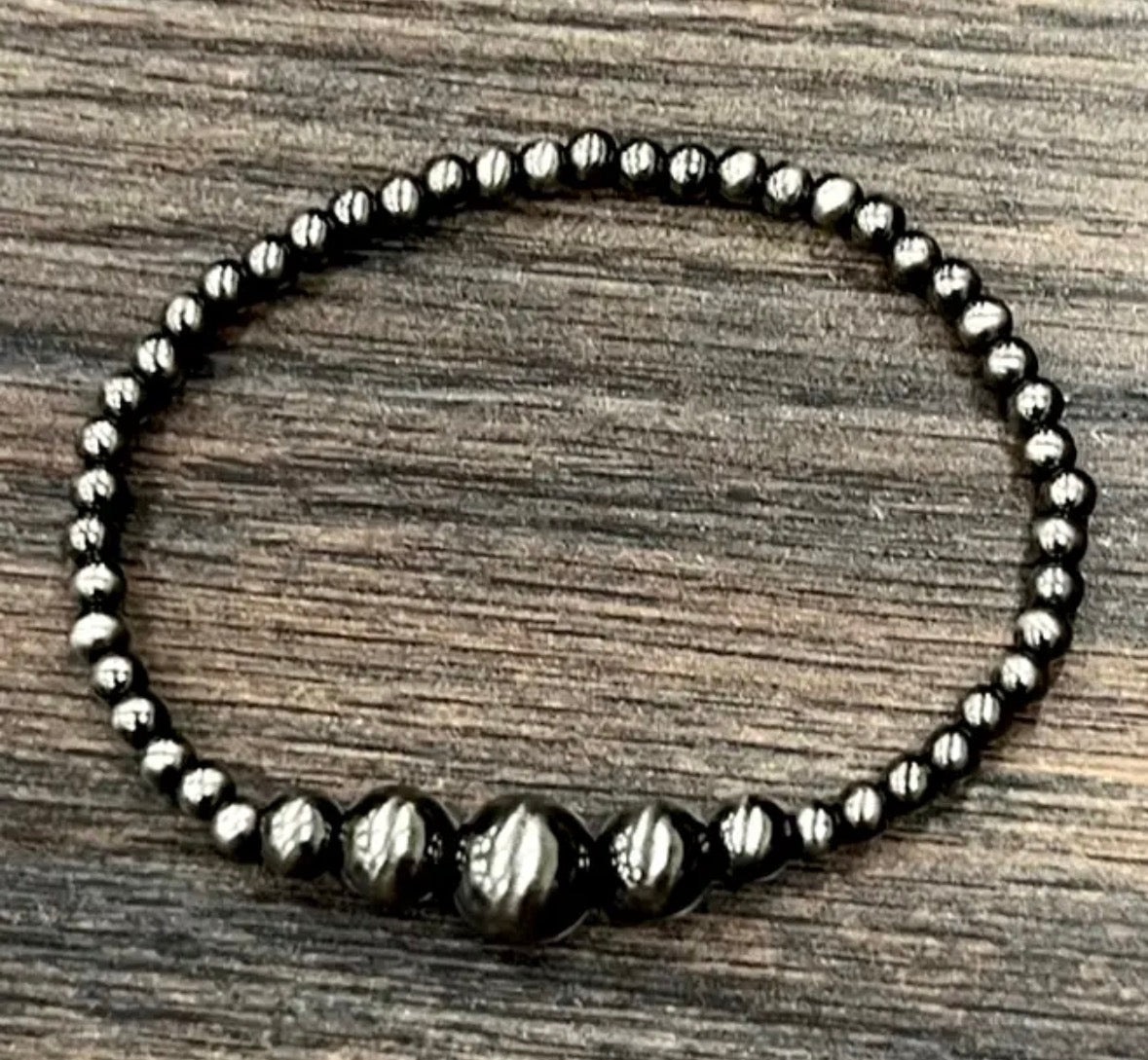 Bead stretch bracelet