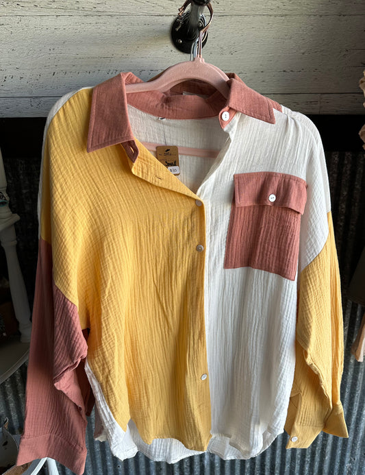 New In Button Up