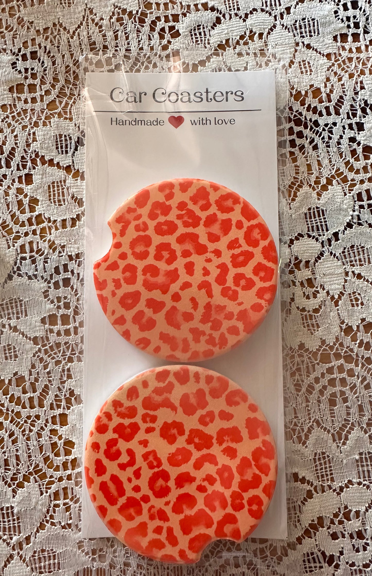 Cheetah Car Coasters